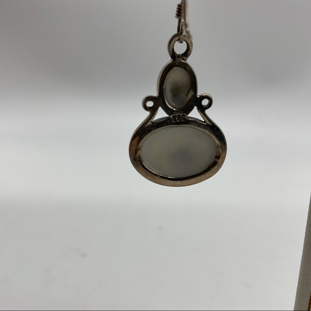 Sterling Silver Shell Earrings - Picture 4 of 4